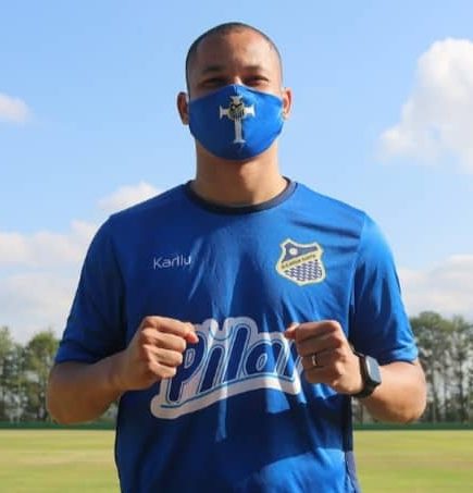&Aacute;gua Santa tem o retorno de Caio Dantas, artilheiro da Serie B em 2020 e teme concorr&ecirc;ncia pelo atleta