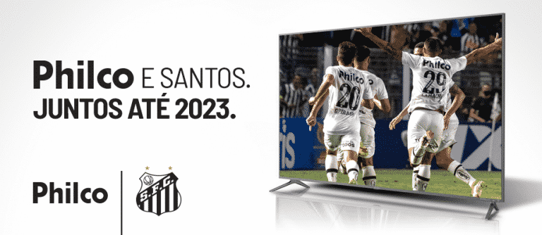 Santos renova com a Philco at&eacute; 2023