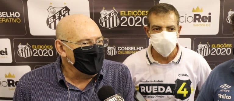 Rueda nega reeleição à presidência do Santos em 2023: “Sou totalmente contra a reeleição”