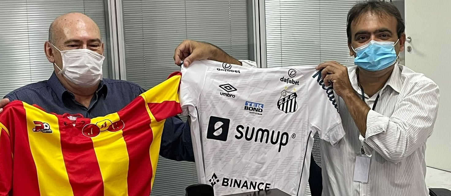 Rueda recebe presidente de time coirm&atilde;o do Santos: &ldquo;Muito importante para a regi&atilde;o&rdquo;