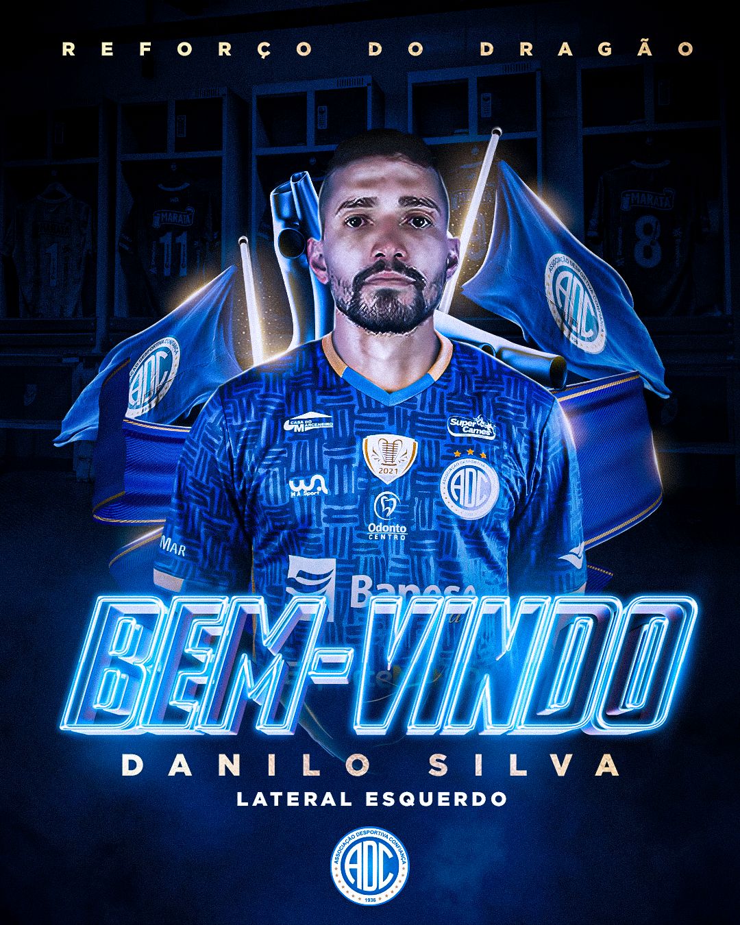 Confian&ccedil;a anuncia chegada de Danilo Silva para 2022