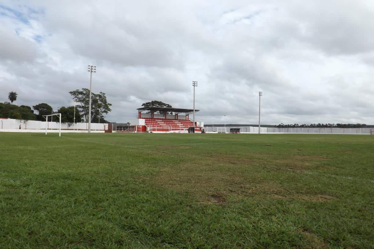 Estádio Manoel Martins, em Bálsamo (Divulgação: Prefeitura de Bálsamo)