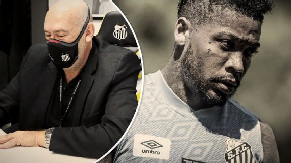 Em caso de boa proposta, Marinho deve deixar o Santos em 2022