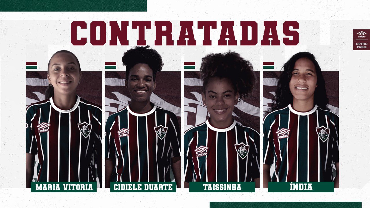 Fluminense acerta quatro refor&ccedil;os no futebol feminino