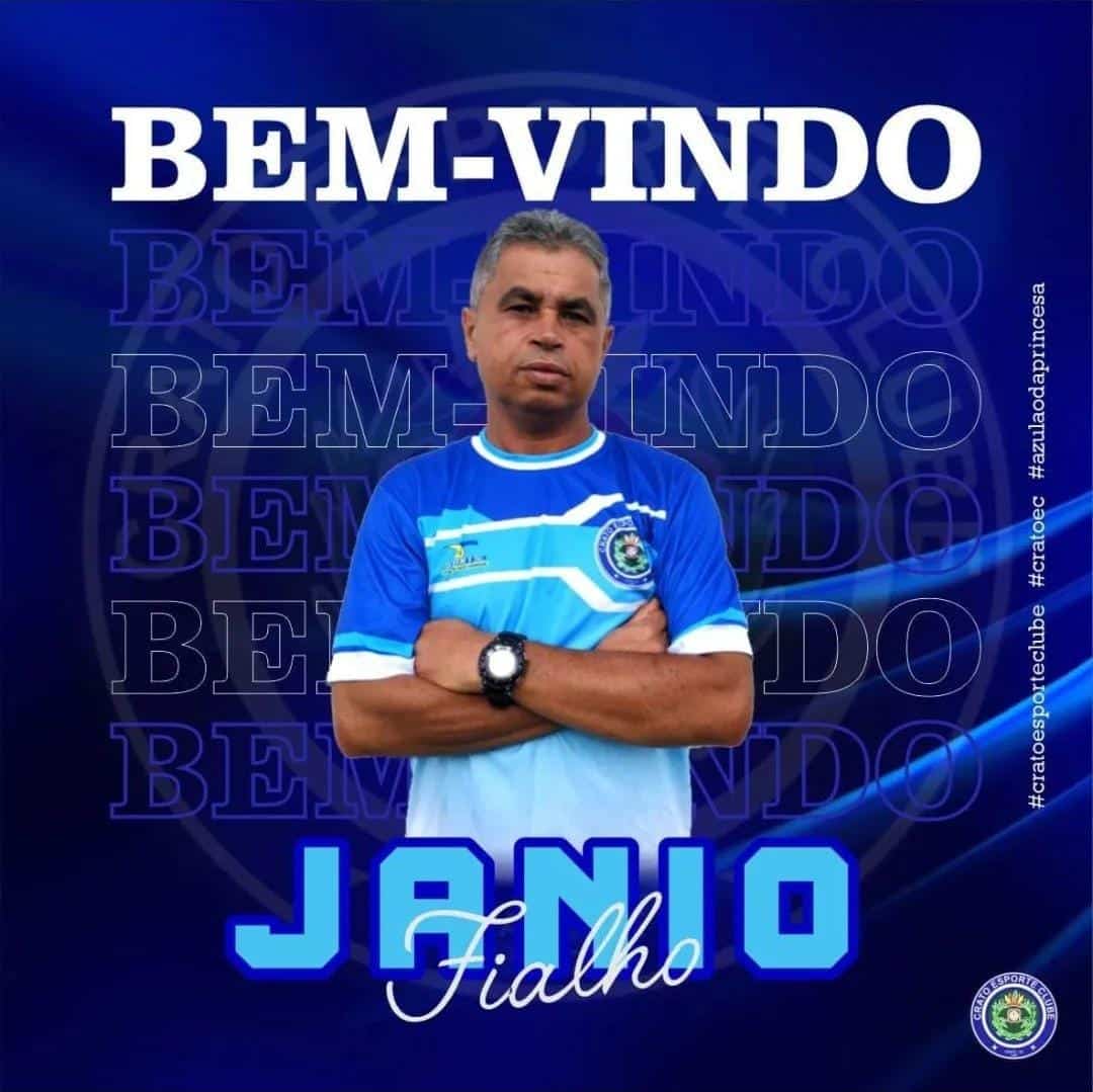 J&acirc;nio Fialho &eacute; o Novo T&eacute;cnico do Crato