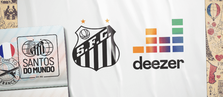 Santos fecha parceria com Deezer e santistas ter&atilde;o benef&iacute;cios