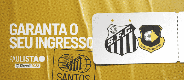 Santos x S&atilde;o Bernardo, informa&ccedil;&otilde;es sobre a venda de ingressos