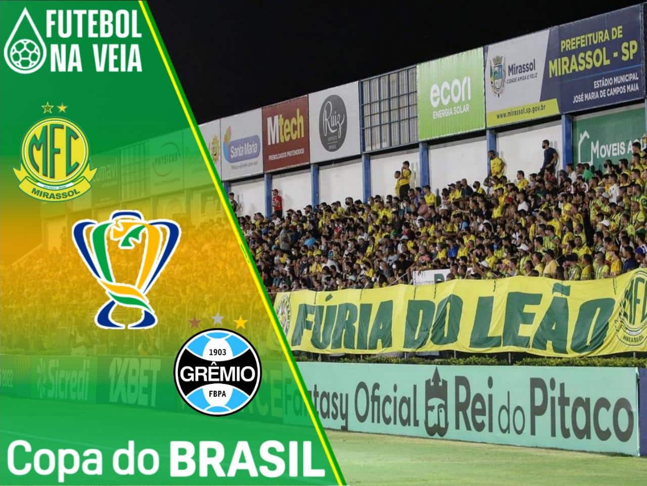 Mirassol x Grêmio – Prognóstico e Palpite – 01/03 – Copa do Brasil