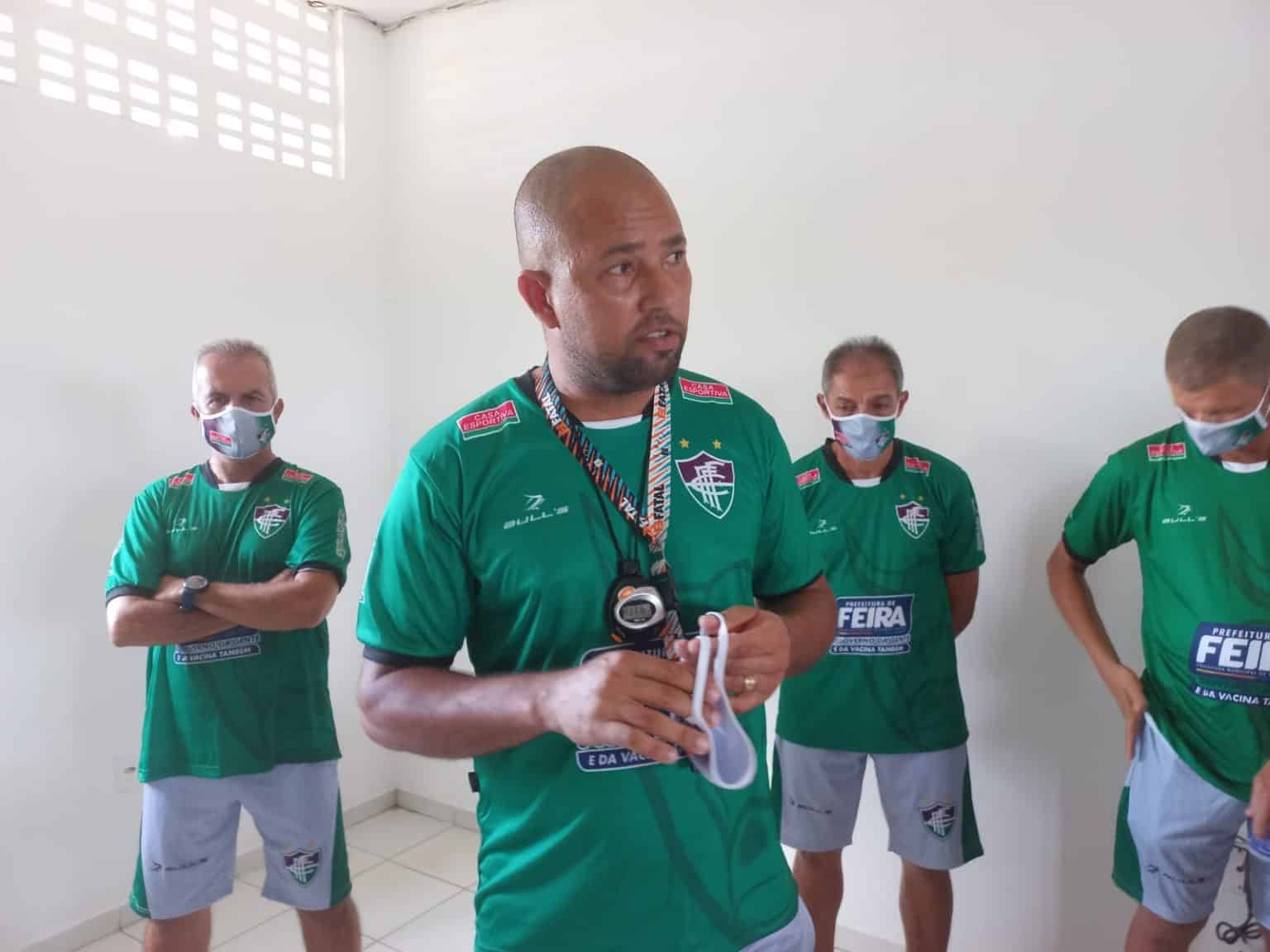 Fluminense de Feira: t&eacute;cnico promete empenho no Baian&atilde;o Sub-20