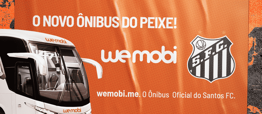 Santos anuncia parceria e vota&ccedil;&atilde;o da torcida para escolho do design do novo &ocirc;nibus do clube