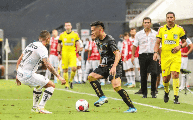 Destaque do &Aacute;gua Santa no Paulist&atilde;o, Dad&aacute; Belmonte chama a aten&ccedil;&atilde;o de clubes das S&eacute;ries A e B do Brasileir&atilde;o