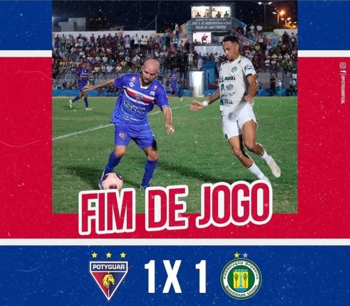 Potyguar CN x Assu como aconteceu – Resultado, destaques e reação
