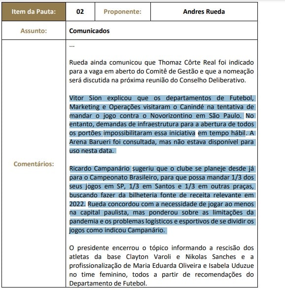 Santos pretende dividir os jogos do Brasileir&atilde;o entre Santos, Capital e outras pra&ccedil;as