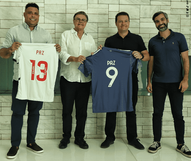 Com Ronaldo e Menin, diretorias de Atl&eacute;tico-MG e Cruzeiro almo&ccedil;am juntas antes de cl&aacute;ssico