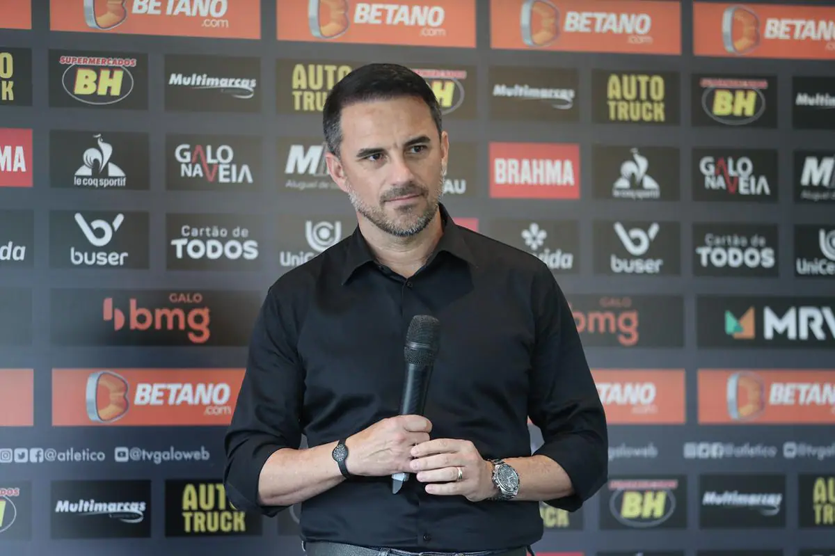 Rodrigo Caetano fala sobre grupo do Atl&eacute;tico-MG na Libertadores 2022: &ldquo;n&atilde;o foi o grupo dos sonhos&rdquo;