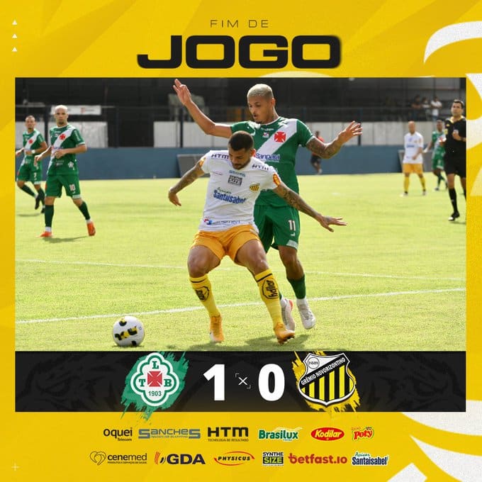 TUNA LUSO X NOVORIZONTINO COMO ACONTECEU – RESULTADO, DESTAQUES E REAÇÃO