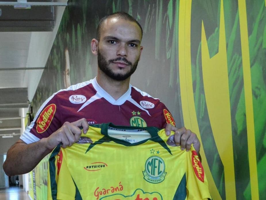 Gleyson &eacute; o novo atacante do Mirassol para a S&eacute;rie C