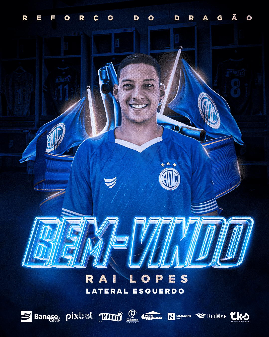 Ra&iacute; Lopes &eacute; novo refor&ccedil;o do Confian&ccedil;a para temporada 2022