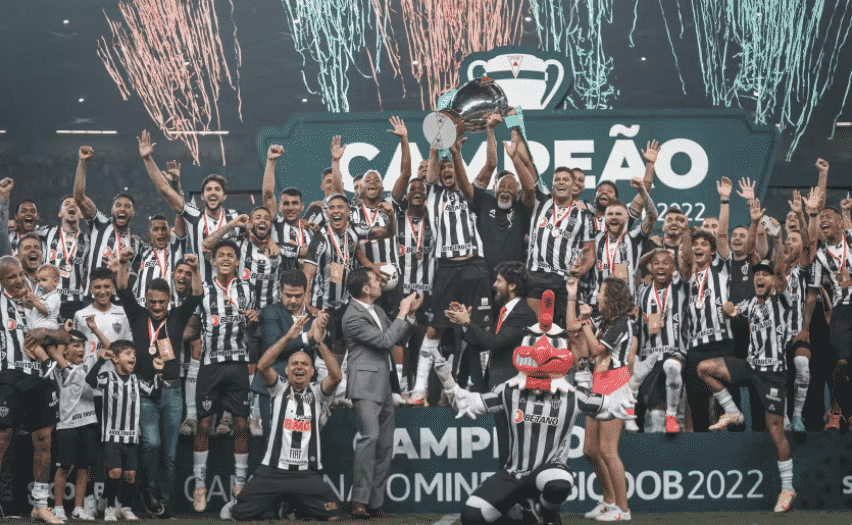 Atl&eacute;tico-MG vence o Cruzeiro e se consagra tricampe&atilde;o - Foto destaque: Divulga&ccedil;&atilde;o / Pedro Souza / Atl&eacute;tico-MG