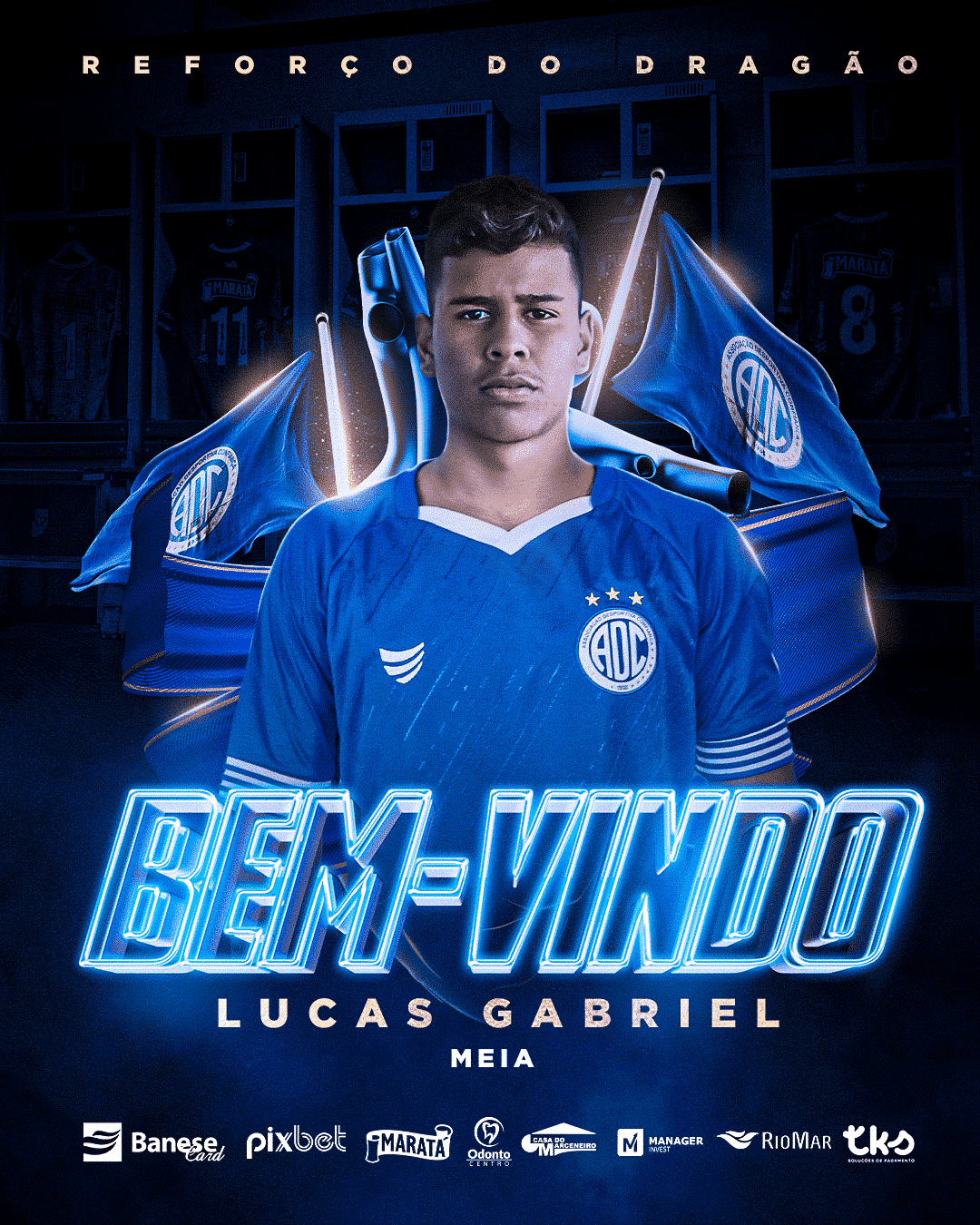 Lucas Gabriel é o novo reforço do Confiança para 2022