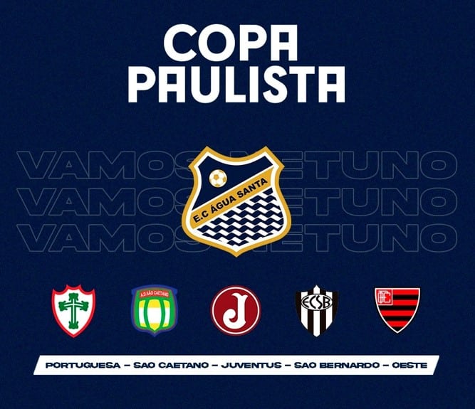 &Aacute;gua Santa inicia prepara&ccedil;&atilde;o para Copa Paulista 2022