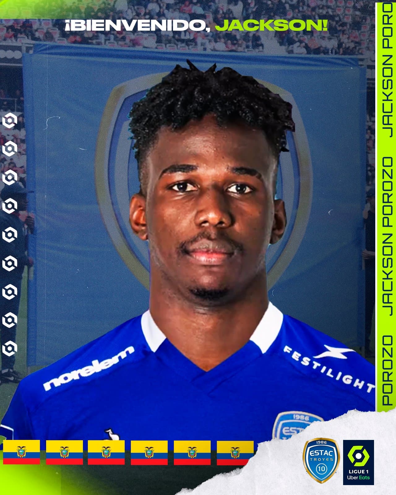 Jackson Porozo é vendido ao Troyes, da França e Santos receberá quantia milionária pela negociação