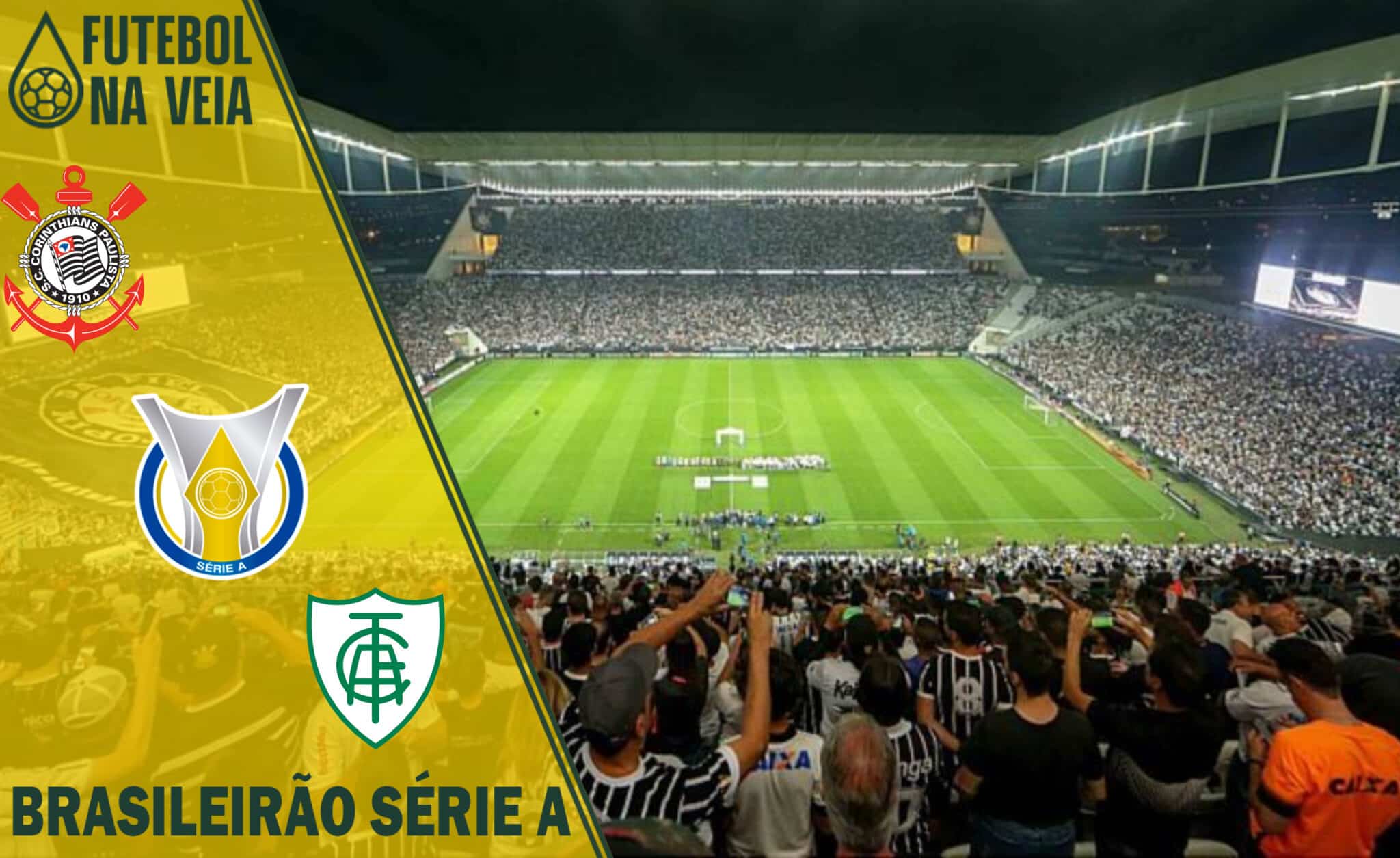 Palpite Corinthians x América-MG – 29/05 – Brasileirão Série A 2022