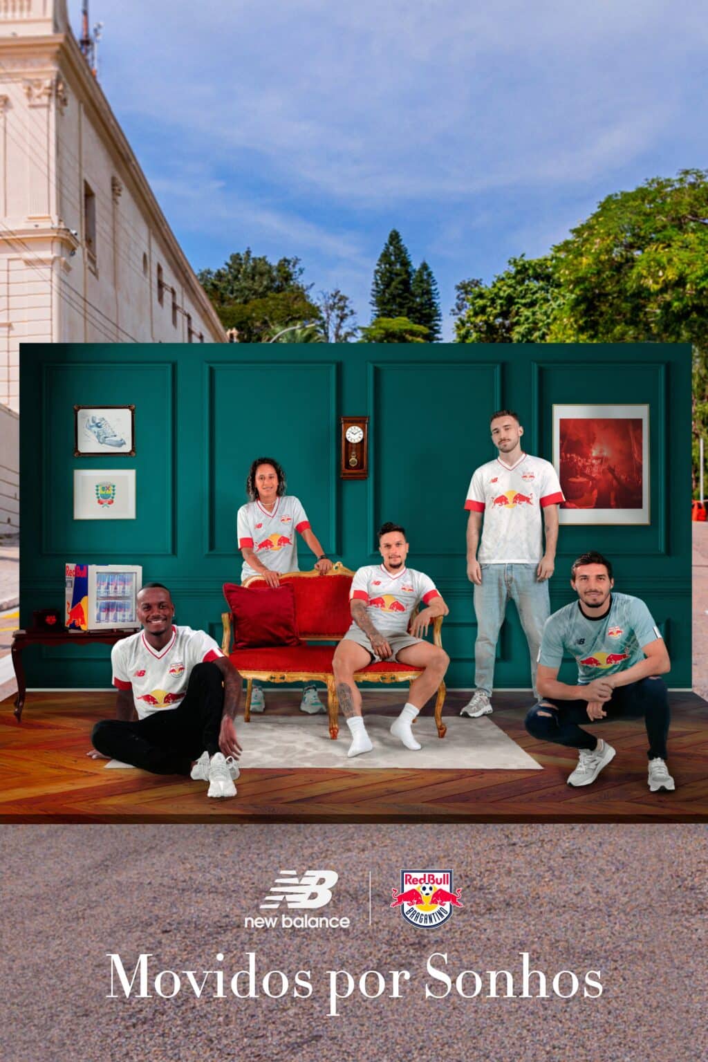 Nova camisa do RB Bragantino em parceria com a New Balance é lançada