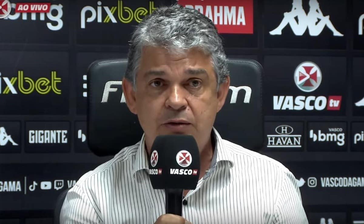 Gerente geral do Vasco fala sobre time: “Não é o ideal se formar um elenco todo ano”
