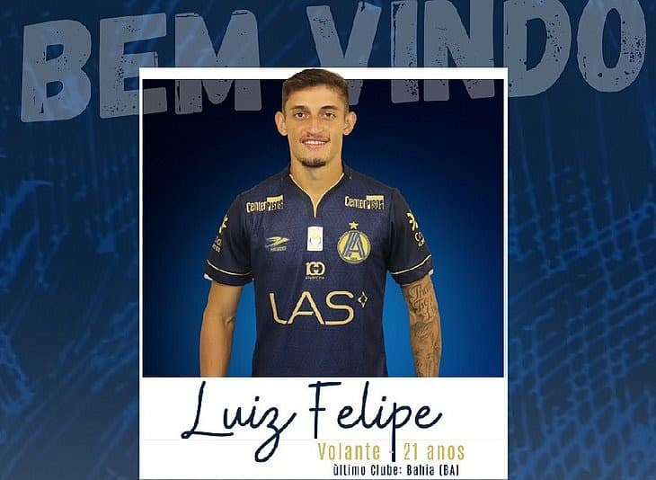 Bahia empresta meio-campista Luiz Felipe ao Aparesidense-GO