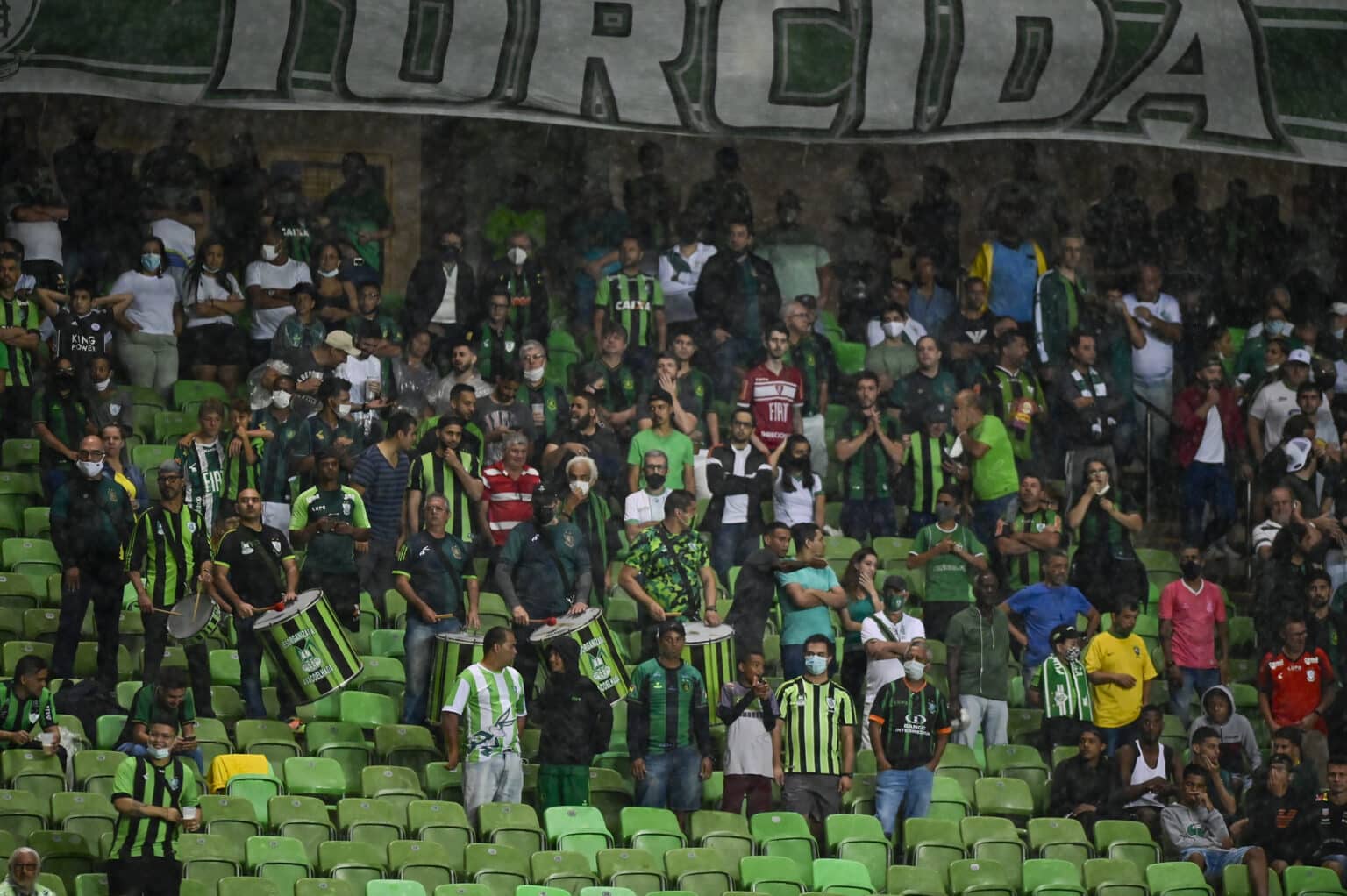 Com ingressos a R$100, Am&eacute;rica fica com p&uacute;blico abaixo da m&eacute;dia