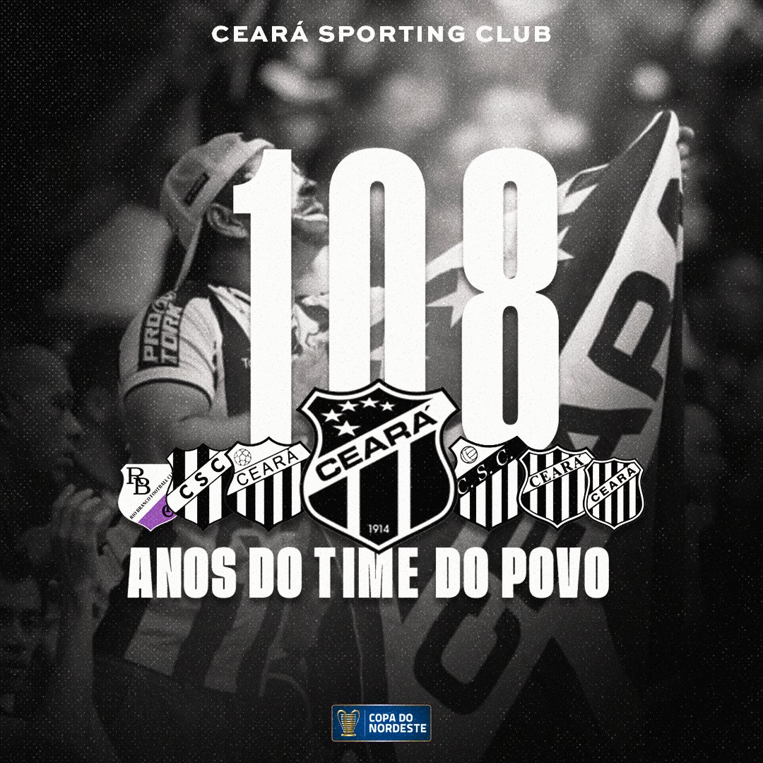 CEARÁ COMEMORA 108 ANOS