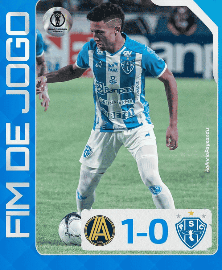 Aparecidense x Paysandu como aconteceu – Resultado, destaques e Reação -18/06 – Campeonato Brasileiro da Série C 2022