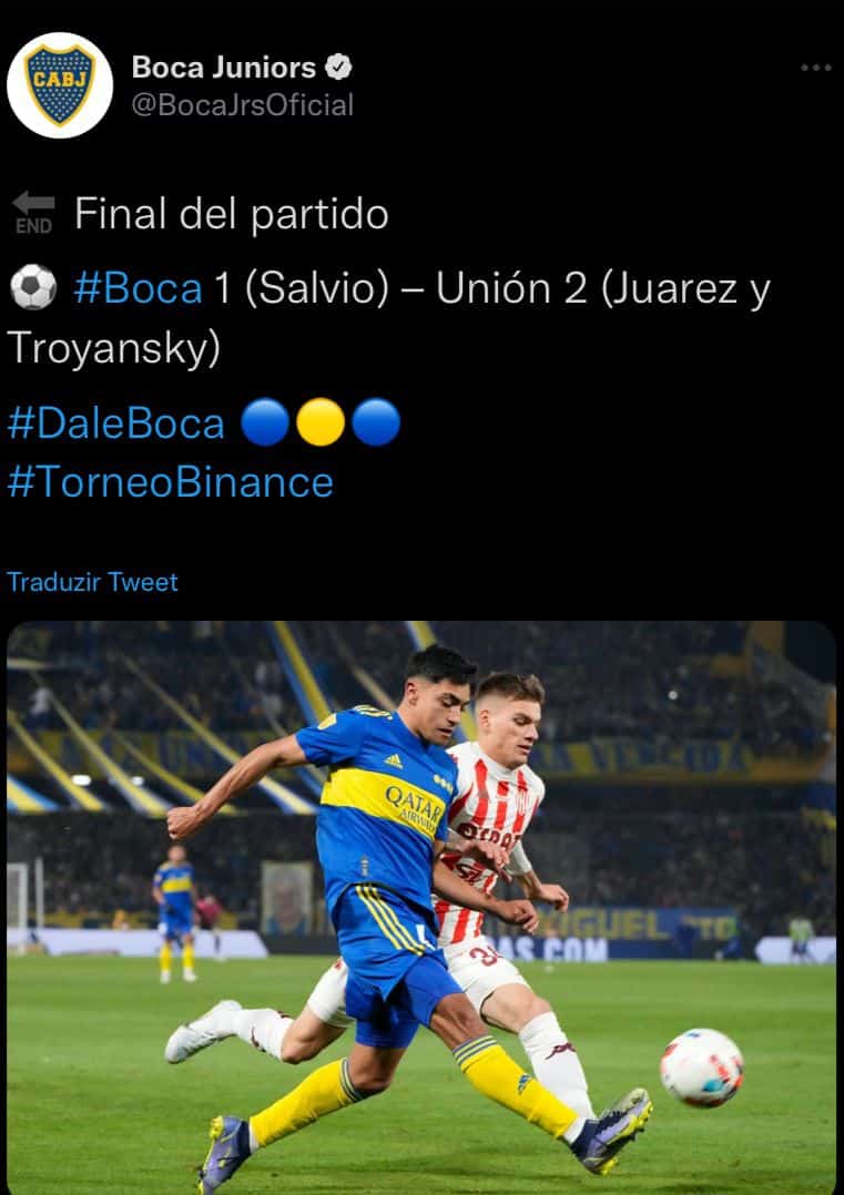 Boca Juniors x Union Santa F&eacute; como aconteceu &ndash; Resultado, destaques e rea&ccedil;&atilde;o