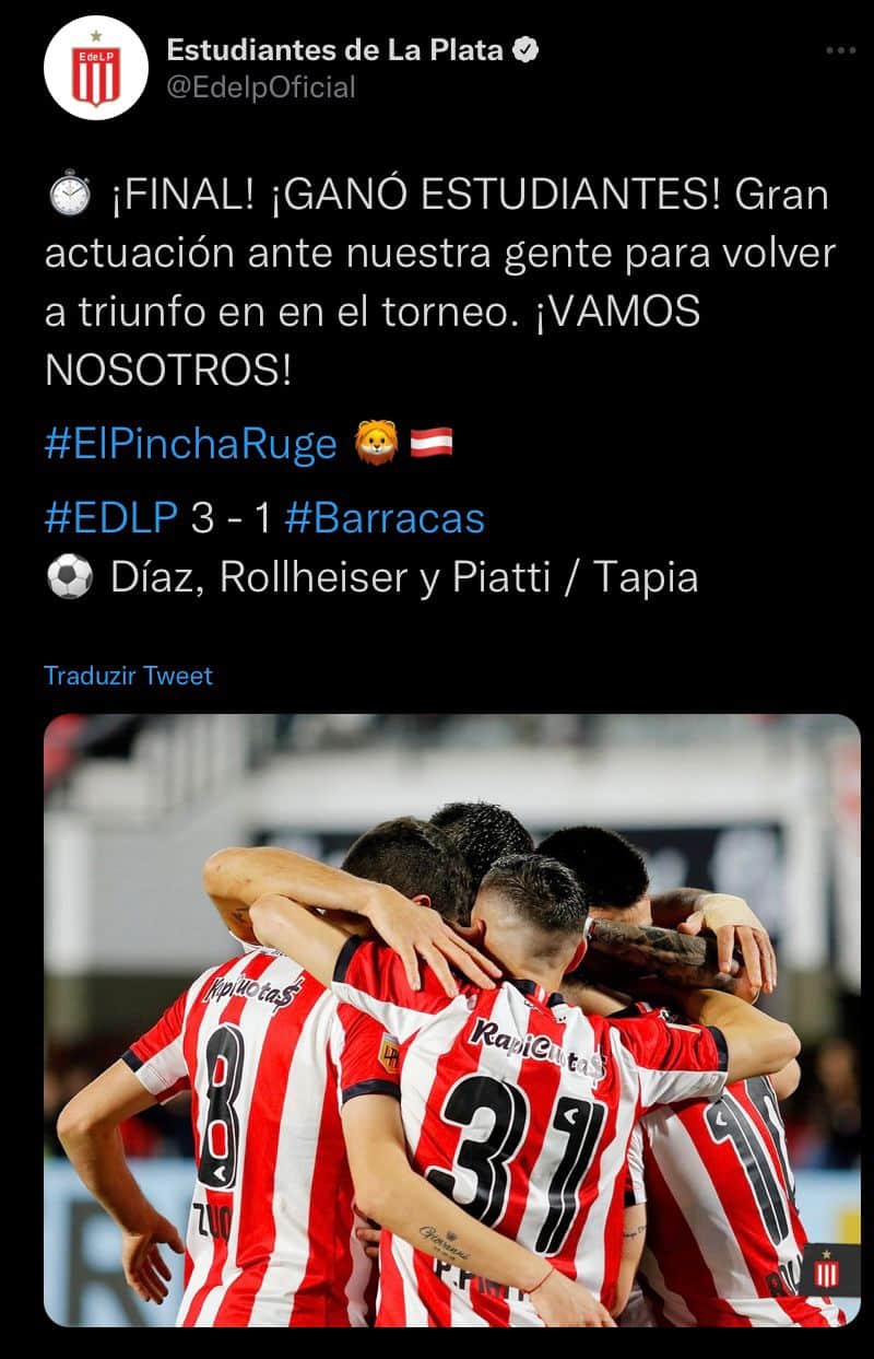 Estudiantes x Barracas Central como aconteceu &ndash; Resultado, destaques e rea&ccedil;&atilde;o