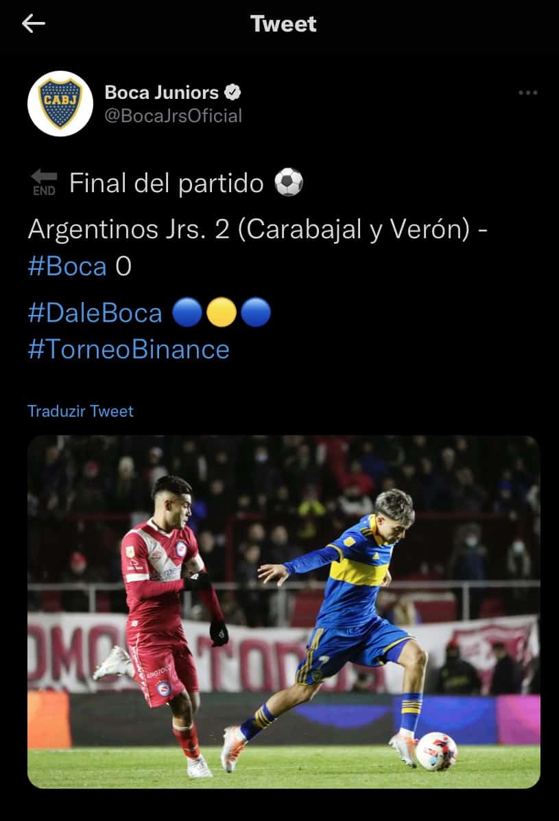 Argentinos Juniors x Boca Juniors como aconteceu &ndash; Resultado, destaques e rea&ccedil;&atilde;o