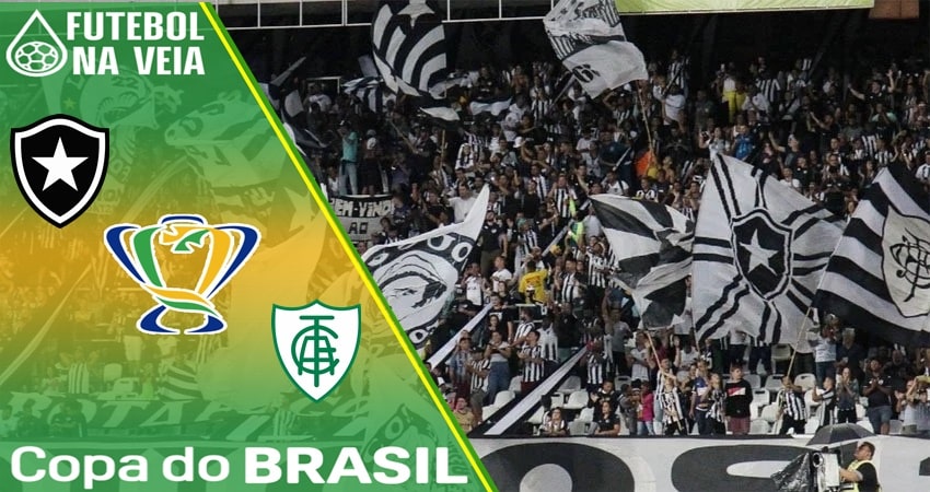 Palpites Botafogo x América-MG – 14/07 – Copa do Brasil 2022