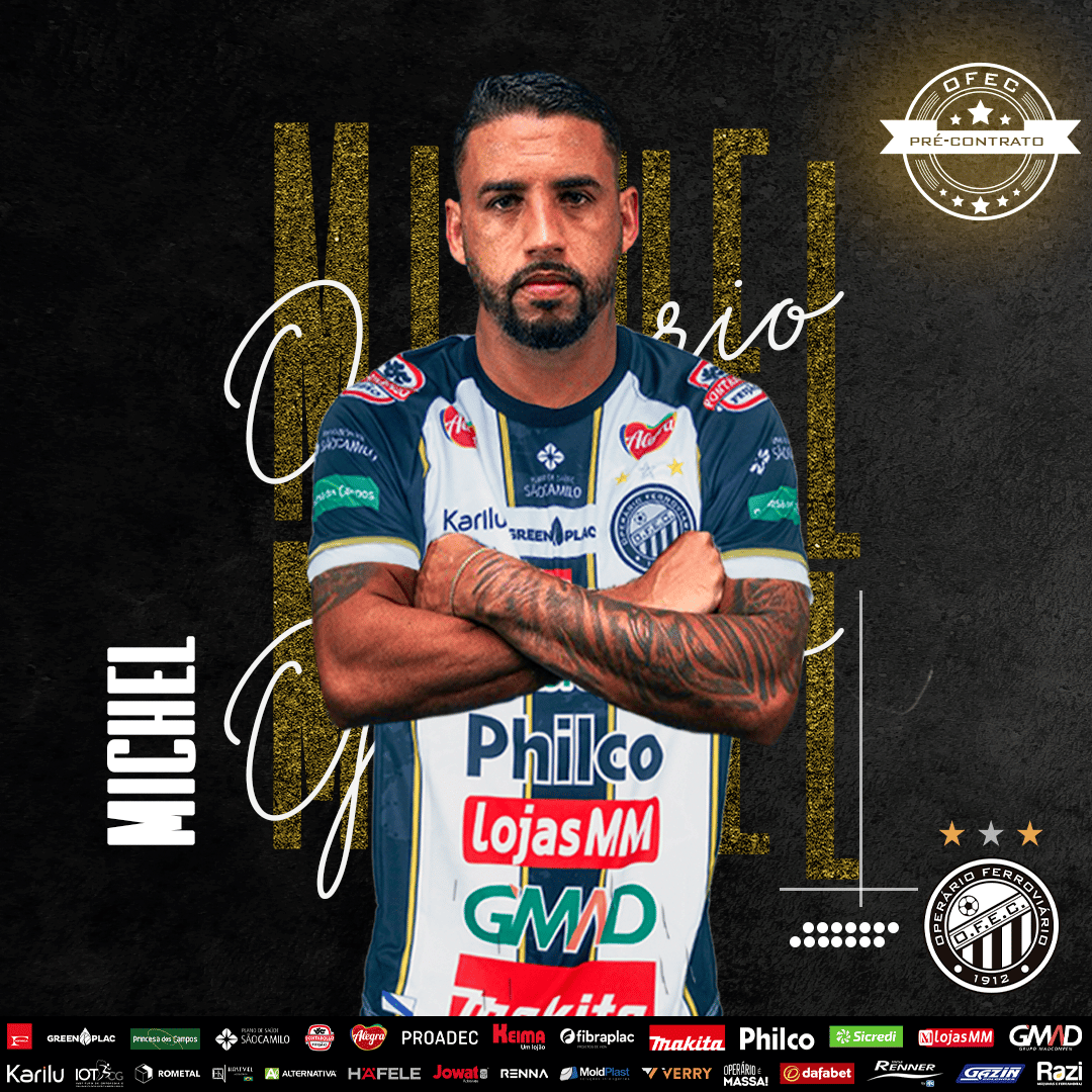 Michel chega ao elenco do Oper&aacute;rio-PR