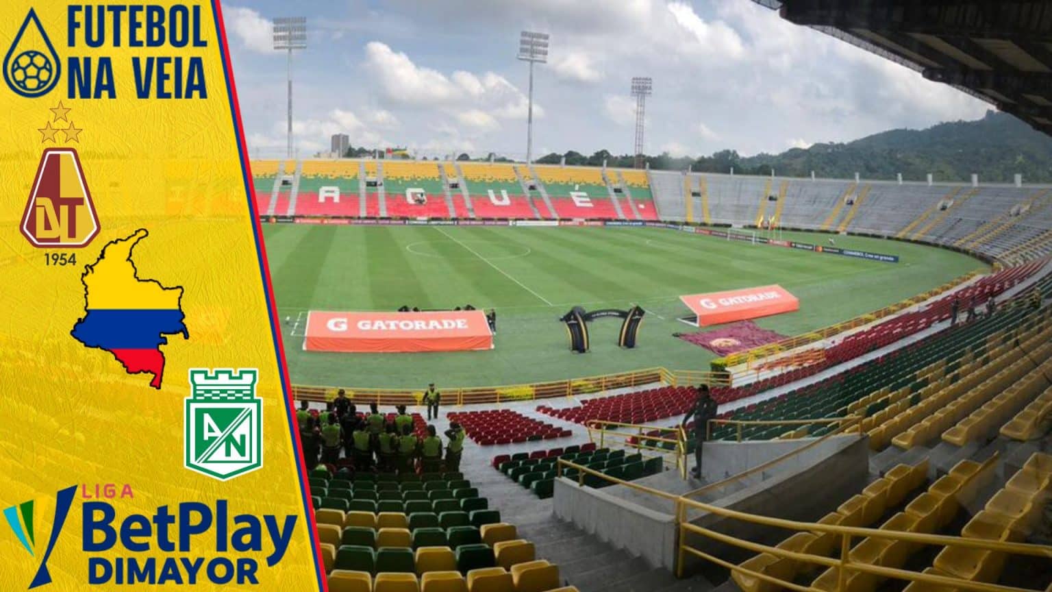 Palpites Tolima x Atl&eacute;tico Nacional &ndash; 23/07 &ndash; Colombiano 2022