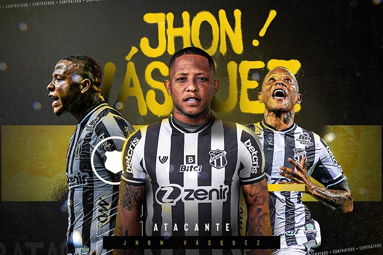 Novo atacante do Ceará faz primeiro treino com elenco