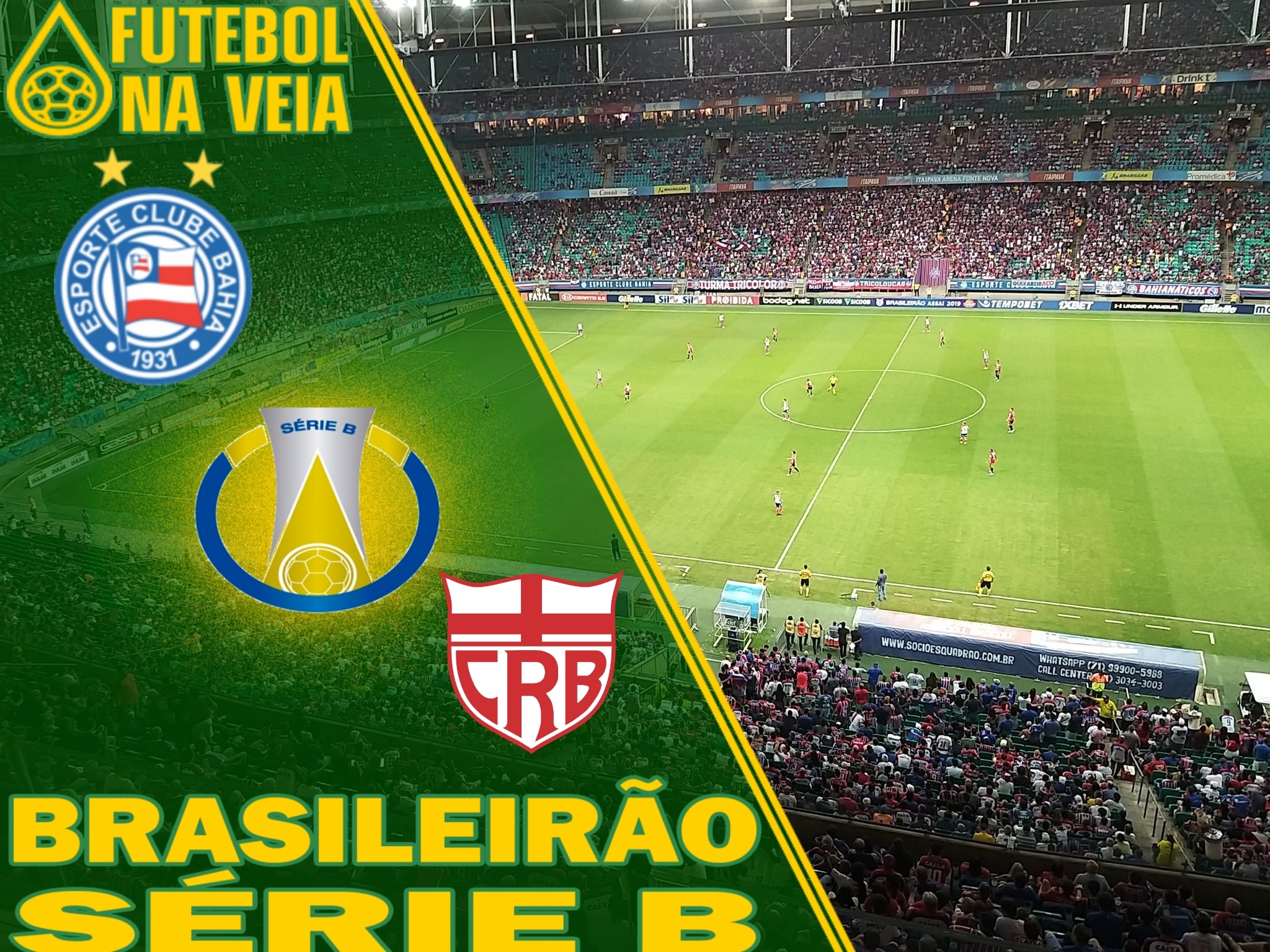 Palpites Bahia x CRB -19/07 – Brasileirão Série B 2022