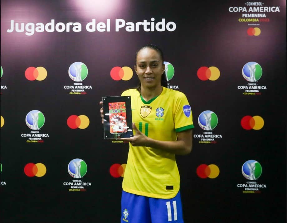 Adriana assume artilharia da Copa Am&eacute;rica