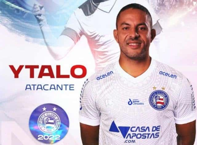 Atacante Ytalo, do Red Bull Bragantino, &eacute; anunciado pelo Bahia