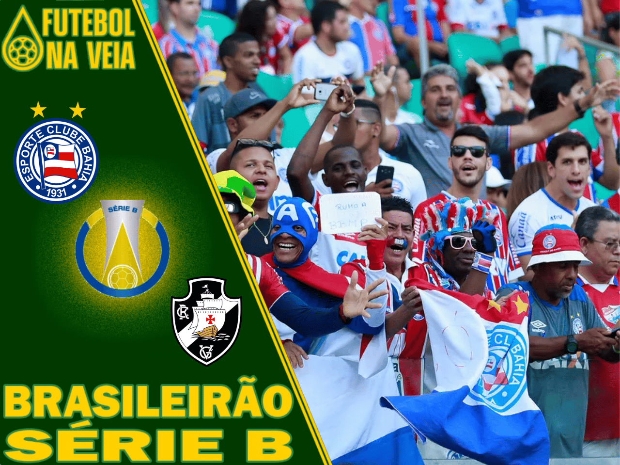 Palpites Bahia x Vasco – 28/08 – Brasileirão Série B 2022