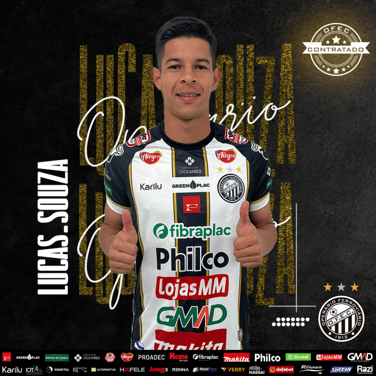 Lucas Souza &eacute; o novo refor&ccedil;o do Oper&aacute;rio-PR