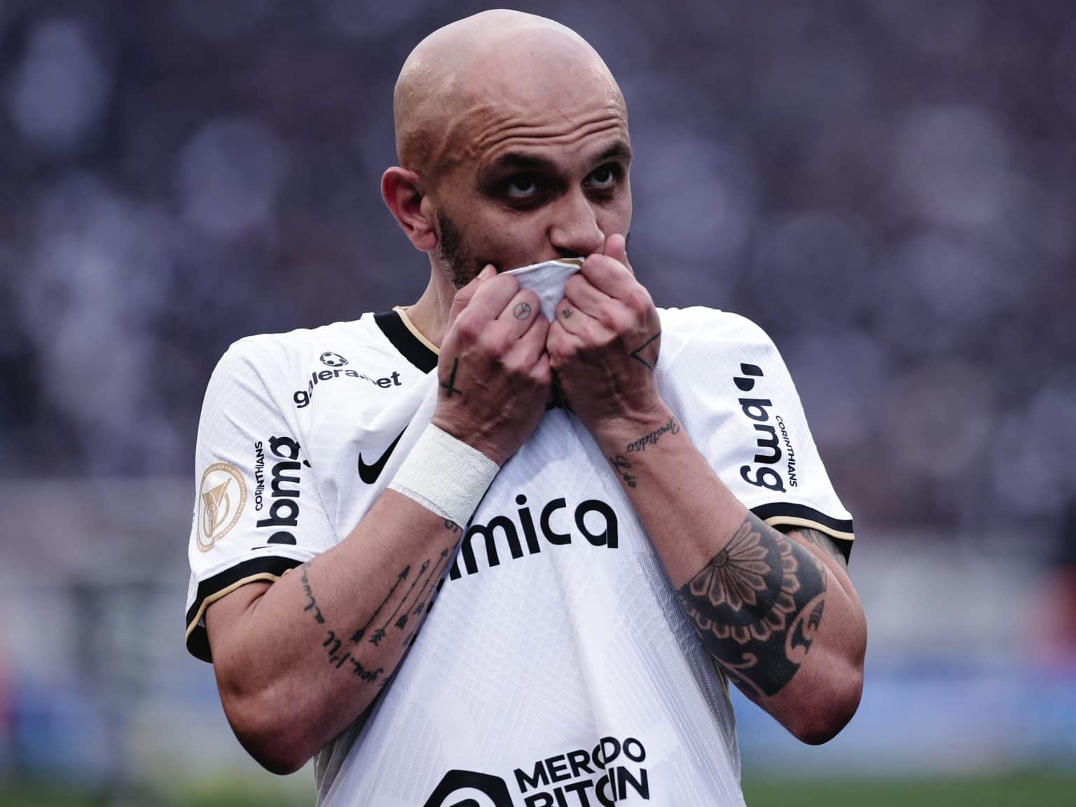 Corinthians e F&aacute;bio Santos querem renovar