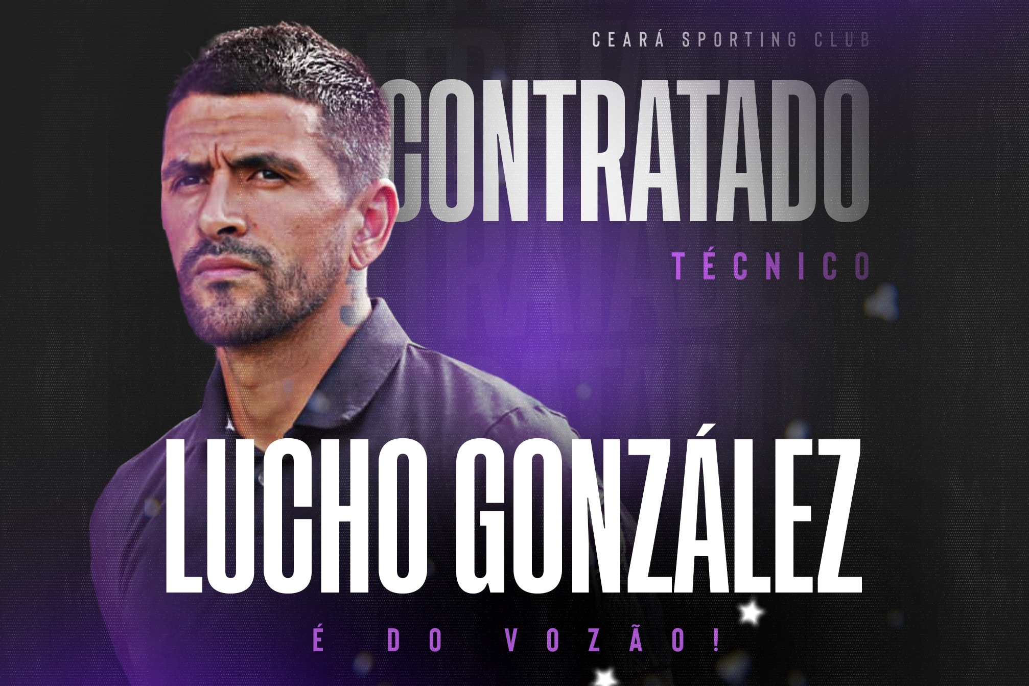 Lucho González é o novo técnico do Ceará