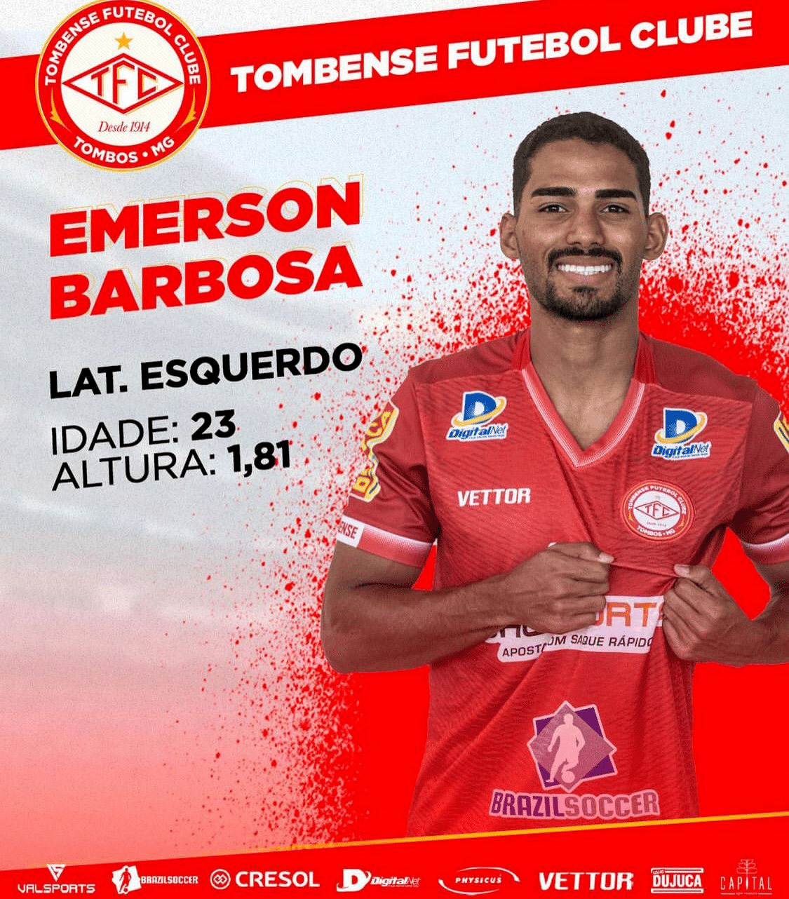 Tombense fecha com 3 refor&ccedil;os para a continuidade da S&eacute;rie B