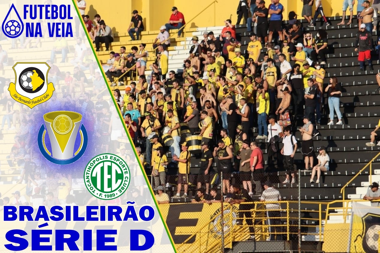 Palpites São Bernardo x Tocantinópolis – 27/08 – Brasileirão Série D 2022