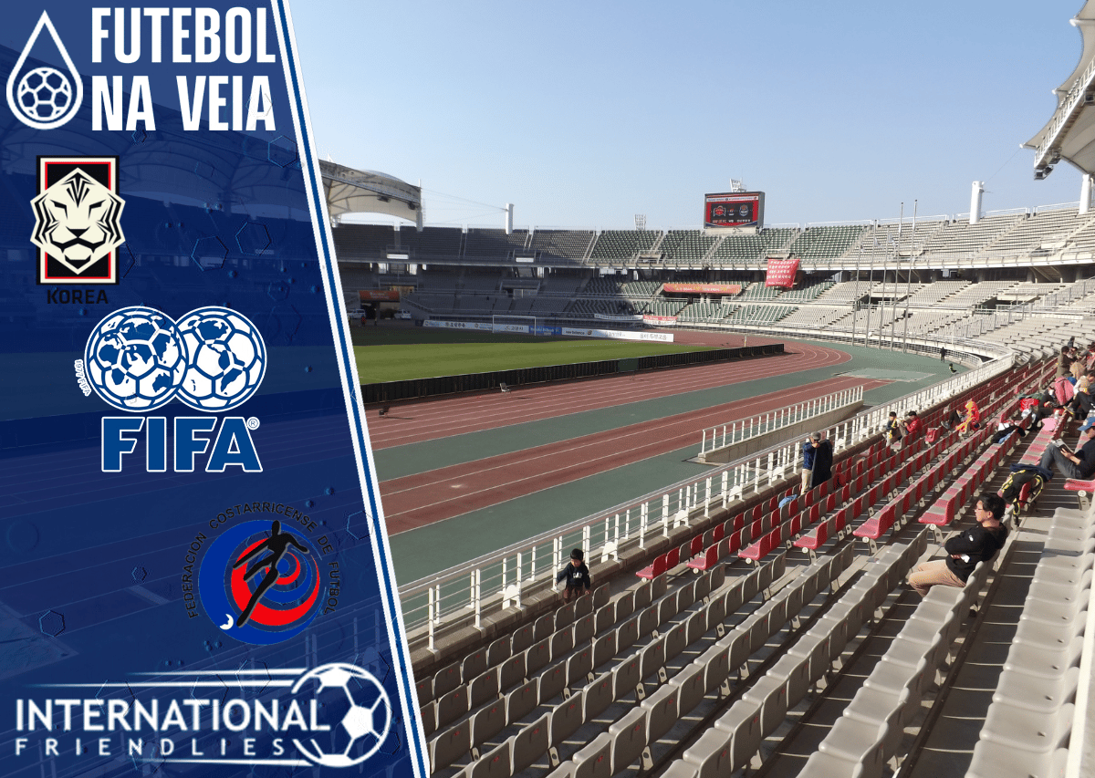 Palpites Coreia do Sul x Costa Rica – 23/09 – Amistosos Internacionais 2022
